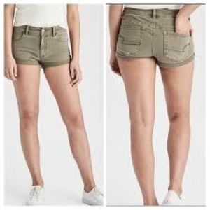 American Eagle Hi-Rise Shortie Super Stretch